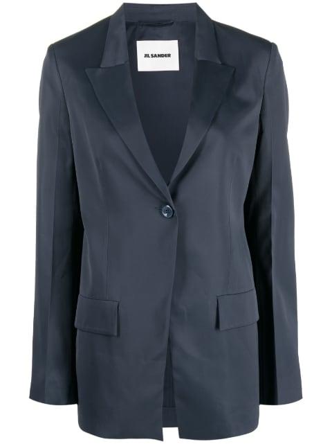 single-breasted blazer by JIL SANDER
