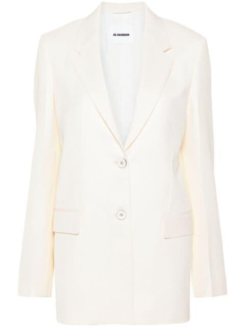 single-breasted blazer by JIL SANDER