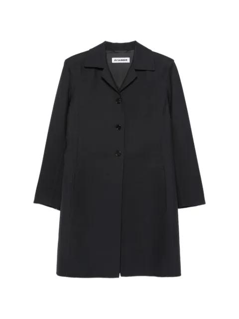 single-breasted buttoned coat by JIL SANDER