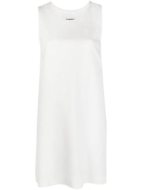 sleeveless shift dress by JIL SANDER