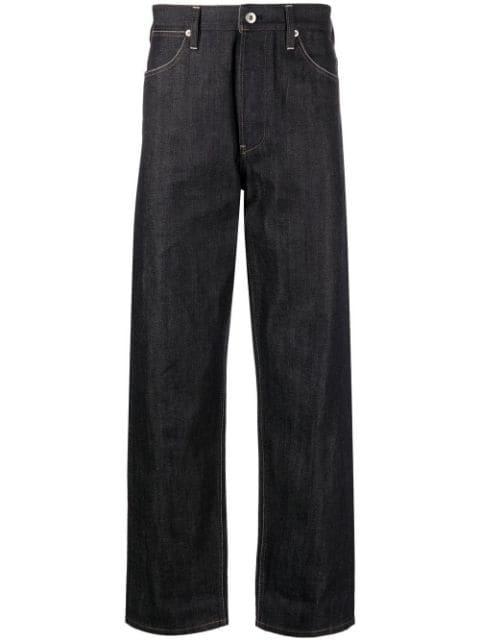 straight-cut jeans by JIL SANDER