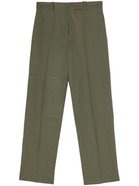 straight-leg trousers by JIL SANDER