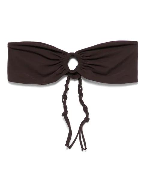 strapless bikini top by JIL SANDER