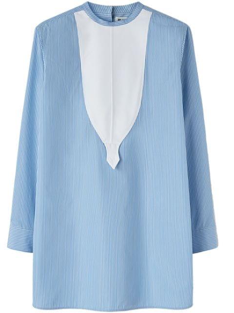 striped cotton blouse by JIL SANDER