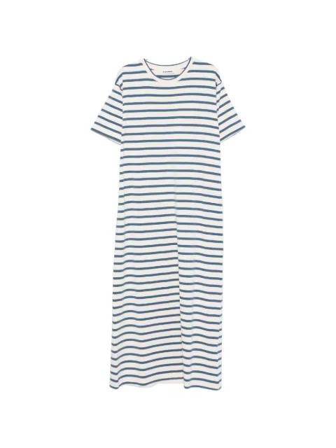 striped maxi dress by JIL SANDER