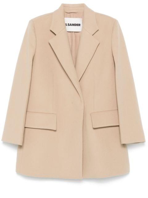tailored coat by JIL SANDER