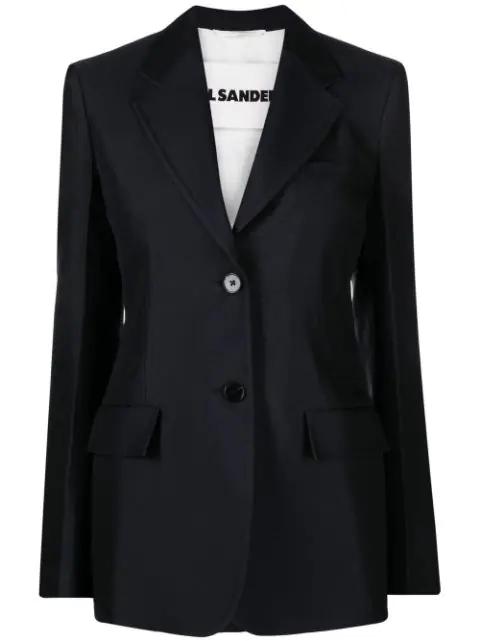 tailored single-breasted blazer by JIL SANDER