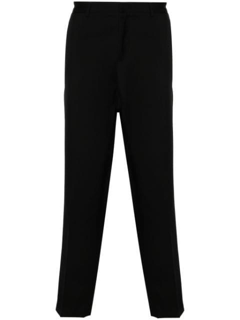 tapered-leg cropped trousers by JIL SANDER