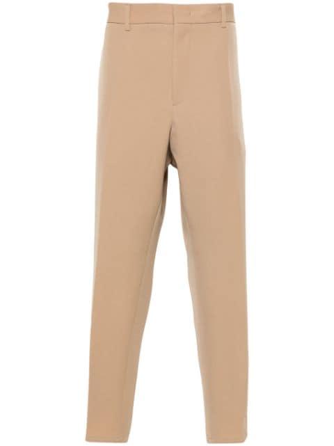 tapered-leg wool trousers by JIL SANDER