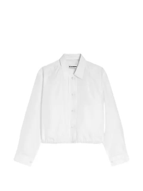 technical faille blouson by JIL SANDER