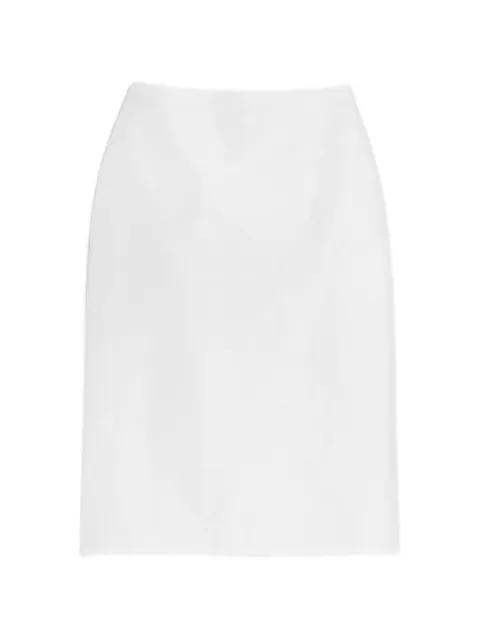 technical faille midi skirt by JIL SANDER