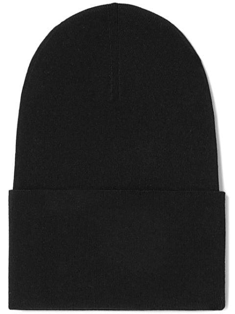 turn-up fine-knit beanie by JIL SANDER