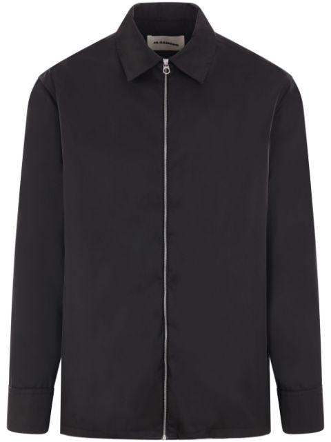 twill overshirt by JIL SANDER