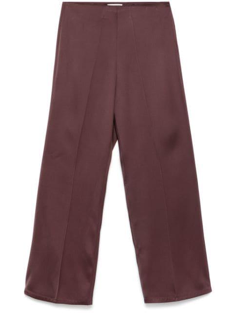 twill-weave trousers by JIL SANDER