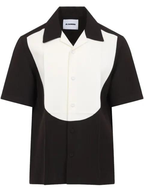 two-tone shirt by JIL SANDER