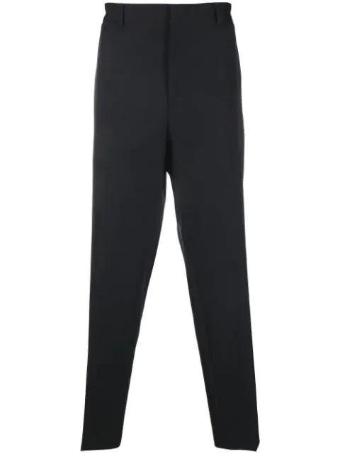 virgin-wool tapered trousers by JIL SANDER