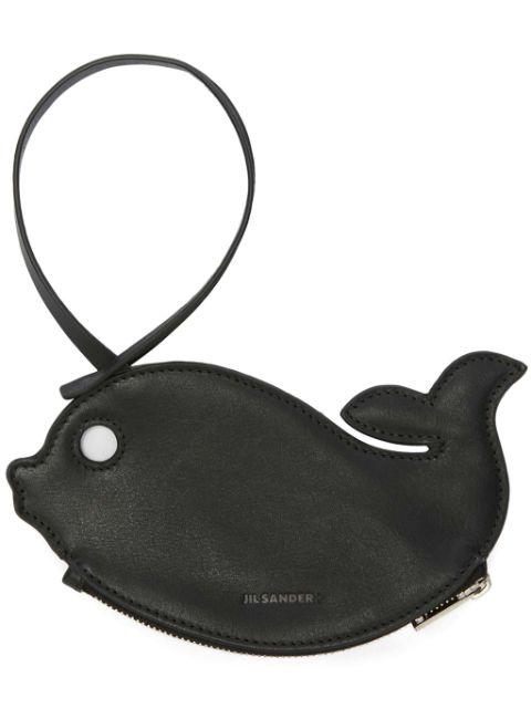 whale-motif purse by JIL SANDER