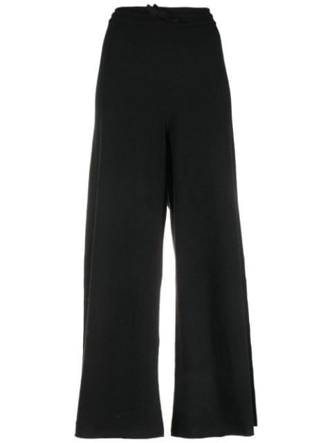 wide-leg knitted trousers by JIL SANDER