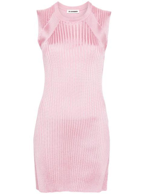 wide-ribbed sleeveless tunic by JIL SANDER