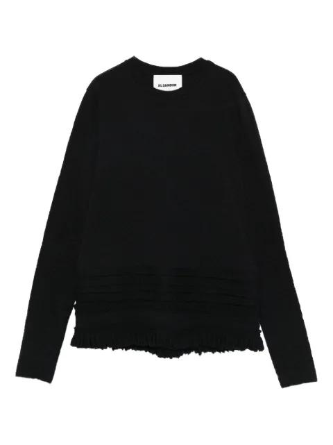 wool-blend sweatshirt by JIL SANDER