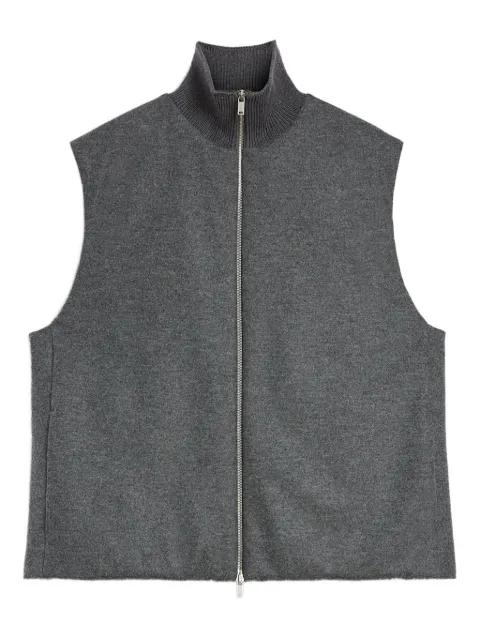 wool gilet by JIL SANDER