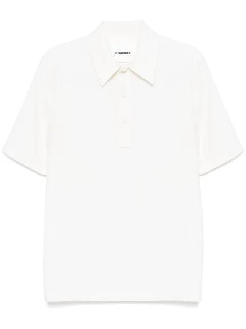 wool polo shirt by JIL SANDER