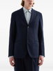 wool poplin blazer by JIL SANDER