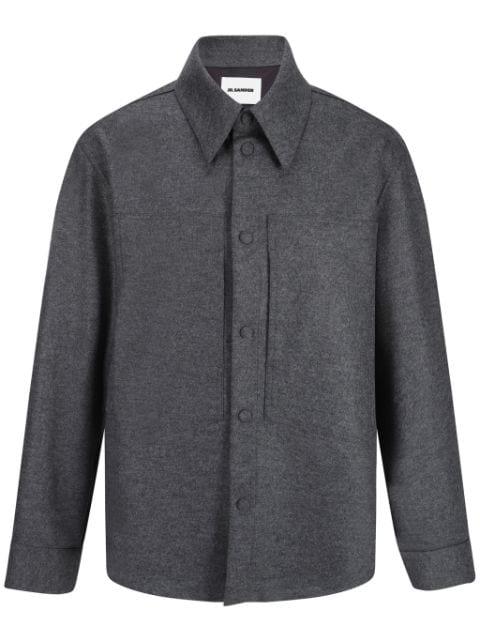 wool shirt by JIL SANDER