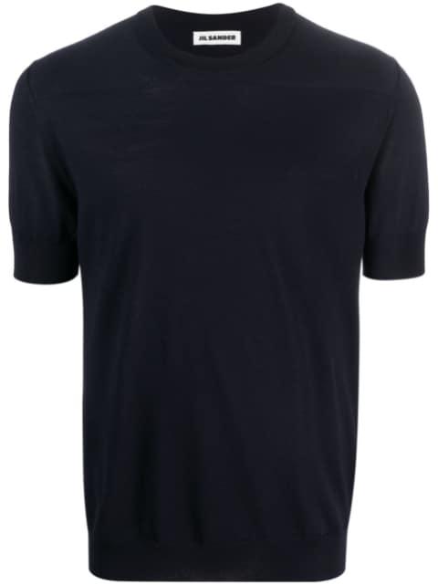wool short-sleeve T-shirt by JIL SANDER