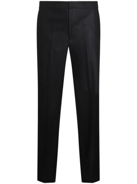 wool straight-leg trousers by JIL SANDER