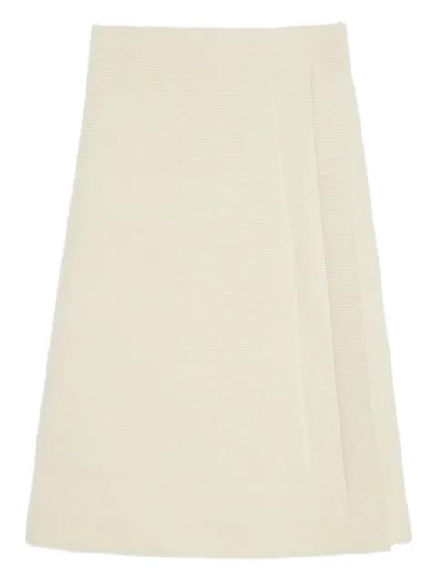 wrap midi skirt by JIL SANDER