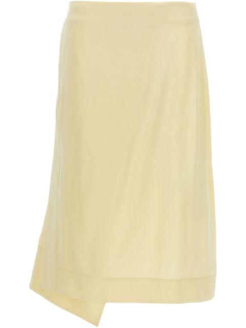 wrap midi skirt by JIL SANDER
