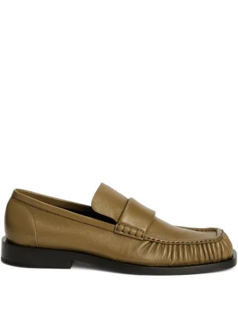 wrinkled-detail loafers by JIL SANDER