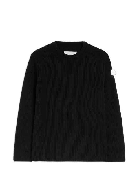 x Moncler ribbed sweater by JIL SANDER