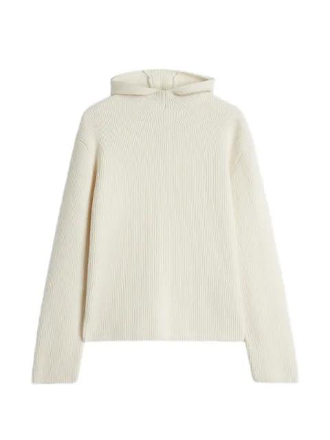 x Moncler wool hoodie by JIL SANDER