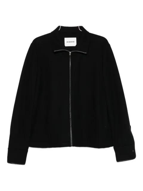zip-fastening jacket by JIL SANDER