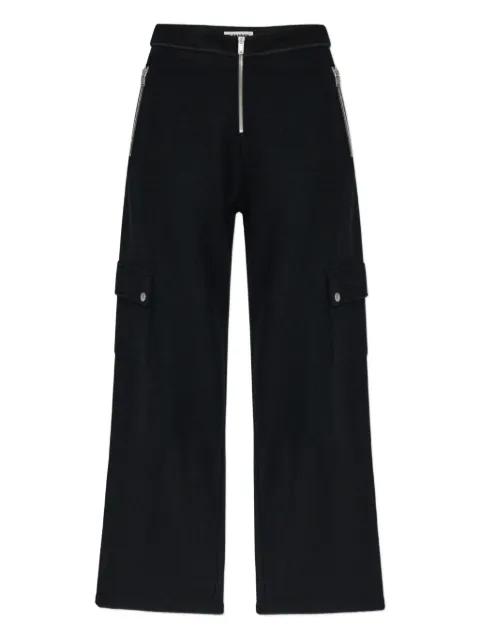zip-fastening wool-blend trousers by JIL SANDER zip-fastening wool-blend trousers by JIL SANDER
