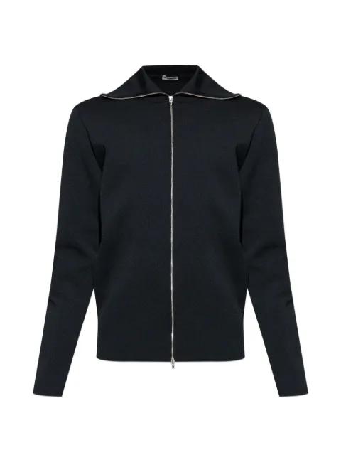 zip-up cardigan by JIL SANDER