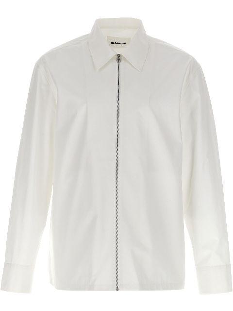 zip-up shirt by JIL SANDER