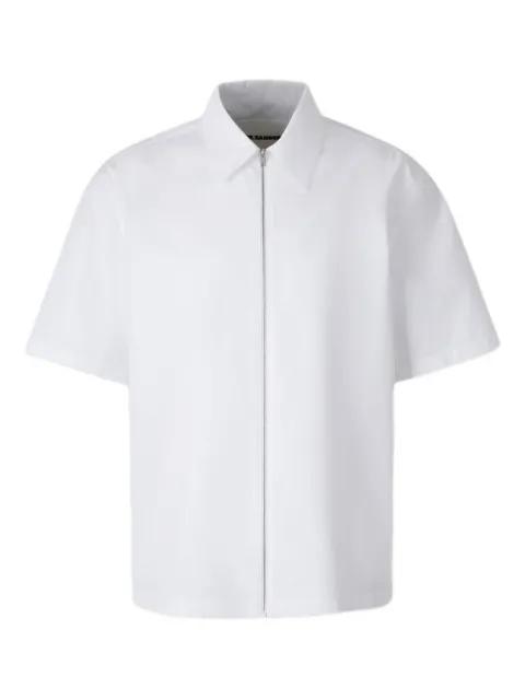 zip-up shirt by JIL SANDER