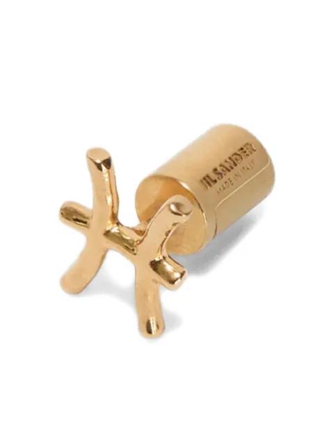 zodiac-sign single earring by JIL SANDER