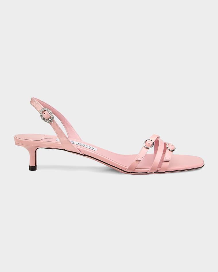35mm Strappy Leather Sandals by JIMMY CHOO