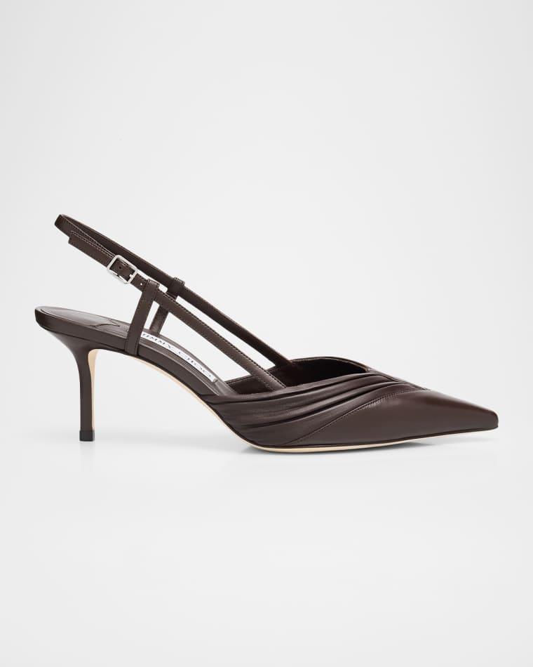 Afia 65 Leather Slingback Pumps by JIMMY CHOO