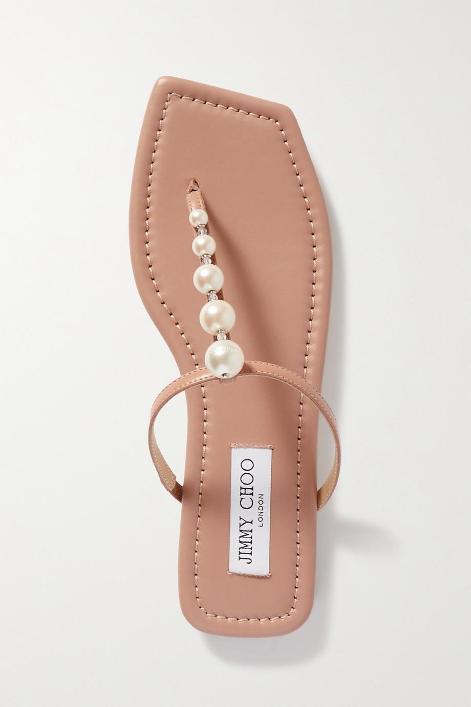 Alaina embellished leather sandals by JIMMY CHOO
