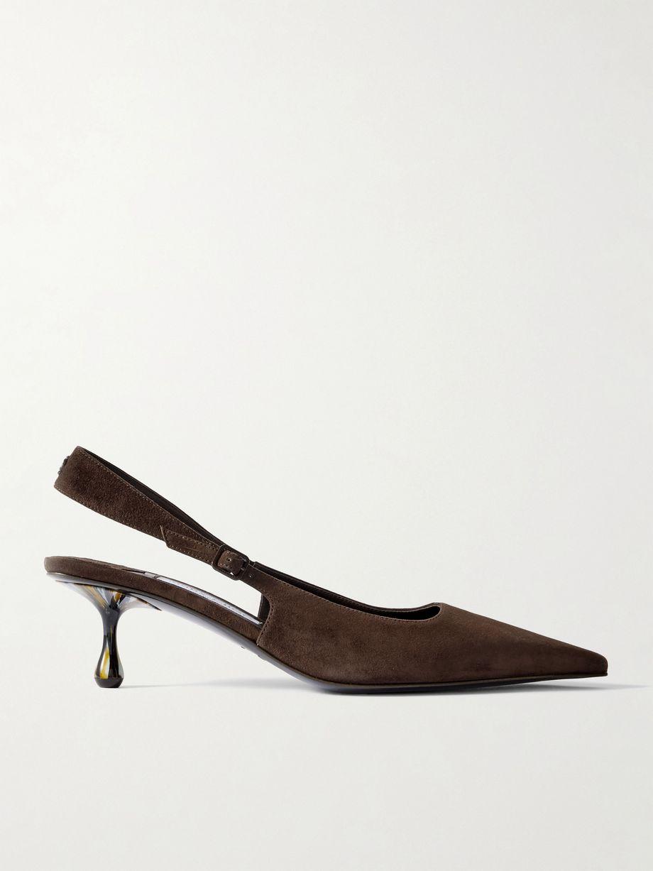 Amel 50 suede slingback pumps by JIMMY CHOO