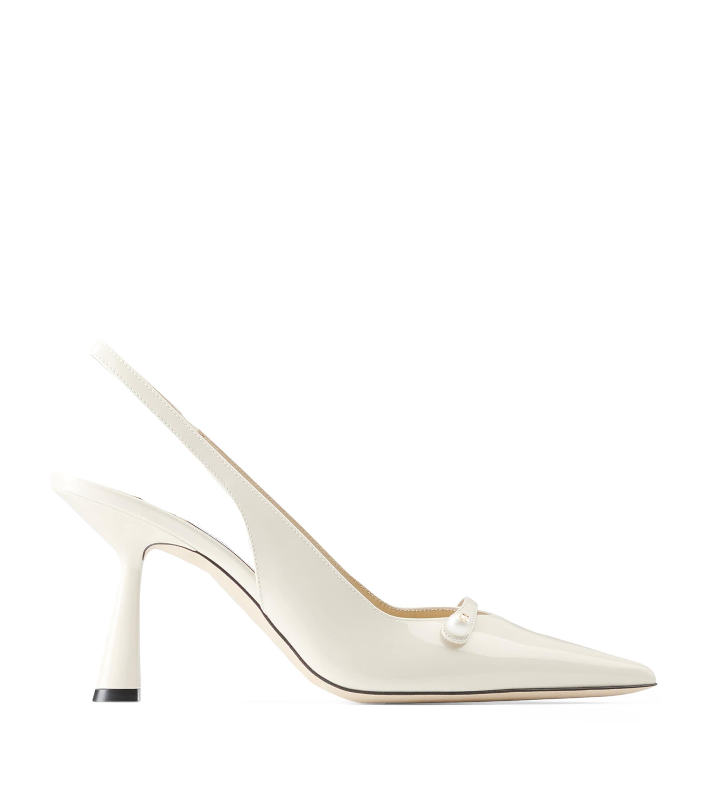 Amita 85 Leather Slingback Pumps by JIMMY CHOO