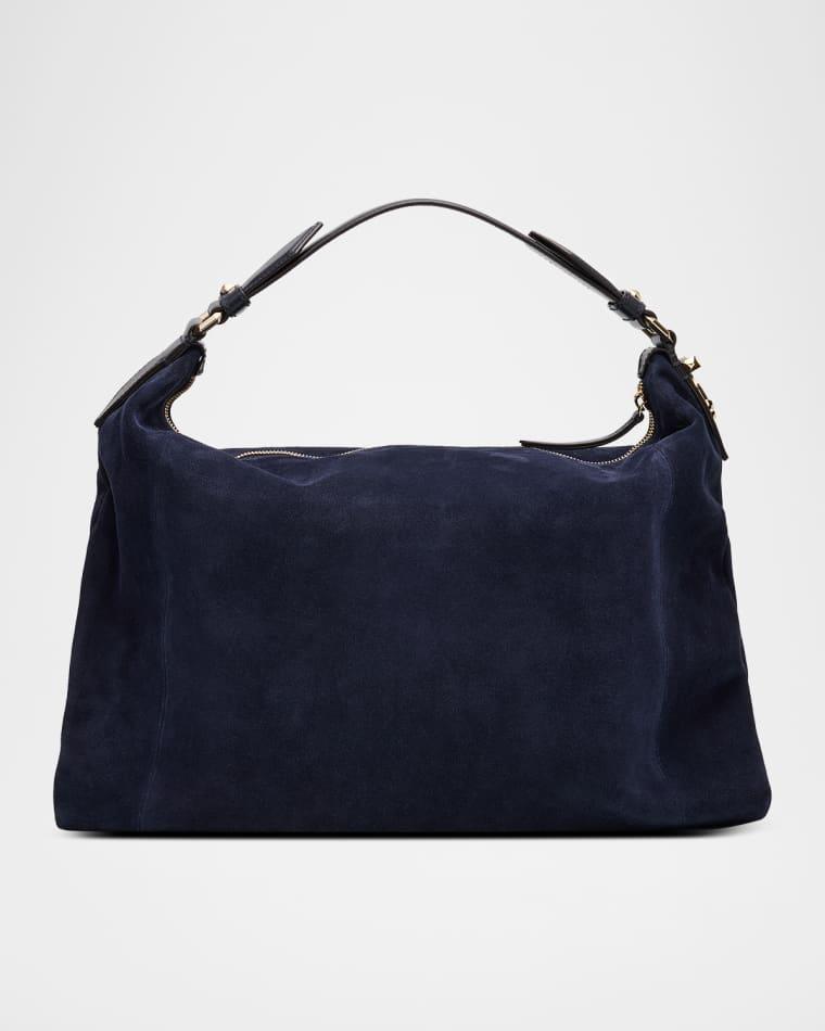 Ana Suede Hobo Bag by JIMMY CHOO