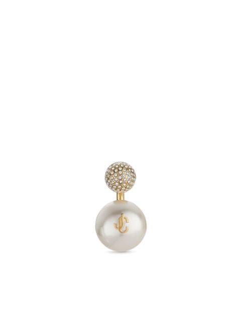 Auri crystal-embellished earring by JIMMY CHOO