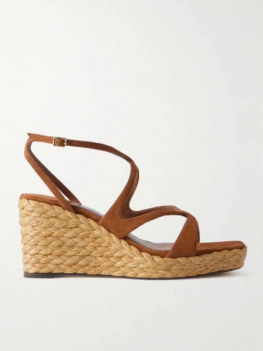 Ayla 85 suede platform espadrilles by JIMMY CHOO
