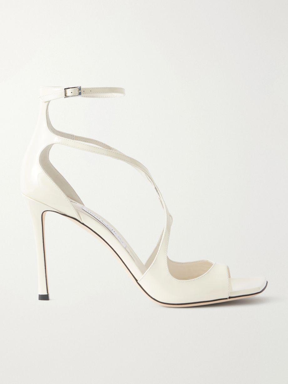 Azia 95 patent-leather sandals by JIMMY CHOO